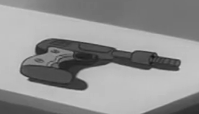 The Supergun in the 1960s anime