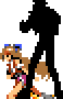 Maria's sprite from the canceled game "Castlevania: The Bloodletting".