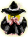 Marisa's back sprite in Imperishable Night