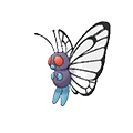 Butterfree's gen 6 sprite