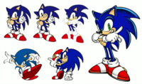 Compilation of early character sketches. Taken from the live-stream of Sonic 25th Anniversary Party held at Joypolis.