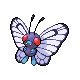 Butterfree's gen 4 sprite