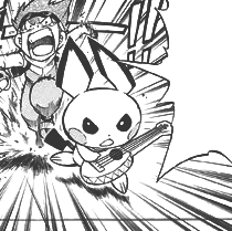 File:Ukulele Pichu RGS Manga.png