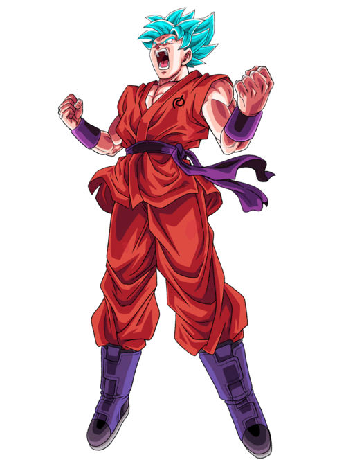 Goku, super saiyan 3. Buu saga vibes, planet of the kais! Solo
