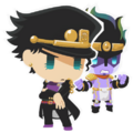 Jotaro's Opening Up With Platinum Fists variant in JOJO'S PITTER-PATTER POP!