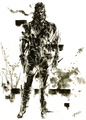 Artwork of Naked Snake for Metal Gear Solid 3: Snake Eater.