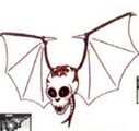 Skull Wing from Kid Icarus Of Myths and Monsters, shown as a skeletal flying creature