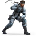Snake's render from Super Smash Bros. Ultimate