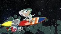 Phineas surfing asteroids