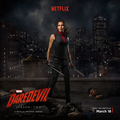 Marvel's Daredevil Season 2 poster featuring Elektra