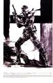 Snake in a Metal Gear Solid promotional art.