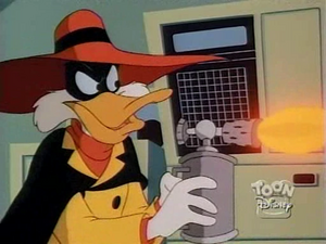 Darkwing Duck disguised as Negaduck.webp