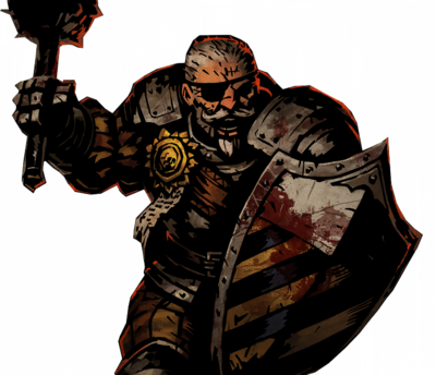 Characters from Darkest Dungeon are capable of reducing attacks