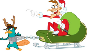 Doofenshmirtz Santa Costume Promotional Image.webp