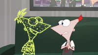 A bunch of Nanobots in the shape of Phineas