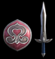 Digamma Sword & Nemea Shield
