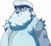 Hadouken costume in Mega Man Maverick Hunter X.