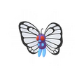 Butterfree's model from Pokémon Go