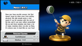 Ness's second trophy in Super Smash Bros. for Wii U and 3DS.