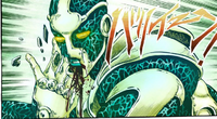 Hierophant Green's mouth