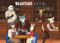 promotional artwork of the Beastars x Vito event