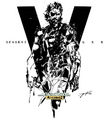 Artwork of Big Boss for Dengeki PlayStation #555 using his Metal Gear Solid V: Ground Zeroes design.