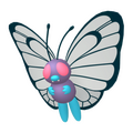 Butterfree's Pokémon Home Render