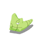 Metapod's sprite from Pokémon Sleep