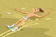 Doofenshmirtz on a island
