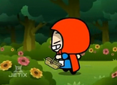 Little Red Riding Hood in "Flower Power"