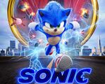 Sonic In His Movie Cover