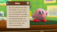 Kirby's 2° figurine • Kirby & the Rainbow Curse