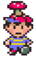 Ness after being inflicted with mashroomization.
