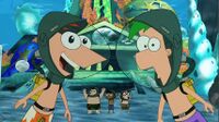 Phineas and Ferb at Atlantis