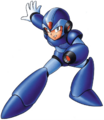 Mega Man X from Mega Man X, alternate shading.