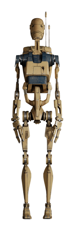 Battle droid pilot transparent by camo flauge ddq5a8n-fullview.png