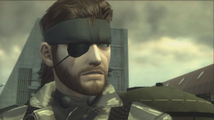 Naked Snake with his iconic eyepatch in Metal Gear Solid 3: Snake Eater.