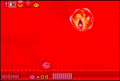 A Warp Star approaching Kirby so he can chase a foe