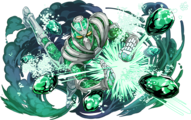 Hierophant Green in Puzzle & Dragons