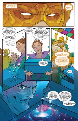 Molecule Man (Marvel Comics) is an infamous Manipulator of the Fundamental building blocks of the verse, to the point that he can create Omniverses in boxes casually.