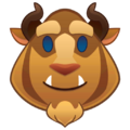 Beast as he appears in Emoji Blitz Beast