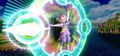 Supreme Kai of Time Chronoa performs her Godly Chronos Cannon Ultimate Skill in Xenoverse 2