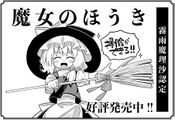 Marisa's Magic broom ad from Alternative Facts in Eastern Utopia