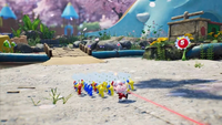 Pikmin 4 Screenshot with the new unnamed Captain