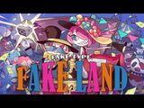 On the official art of FAKE LAND