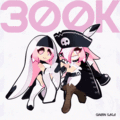 Nun And Pirate Ami gif celebrating 300k views on 008