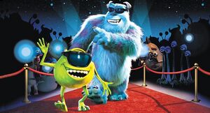 Sulley and Mike on the red carpt.jpg