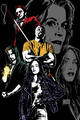 Artwork of various characters from The Defenders