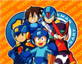 Mega Man X in the Mega Man 15th Anniversary image.