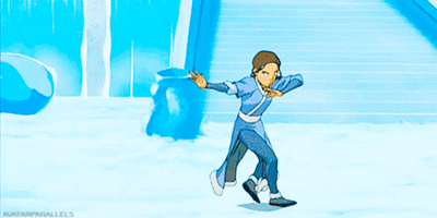 Katara can control water due to being a Water Bender